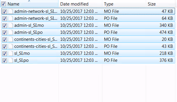 Przesyłanie plików językowych do folderu wp-content/languages przez FTP