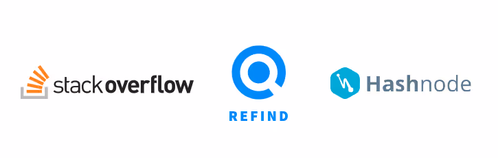 Logotipos de plataformas para desarrolladores: Stack Overflow, GitHub, Reddit
