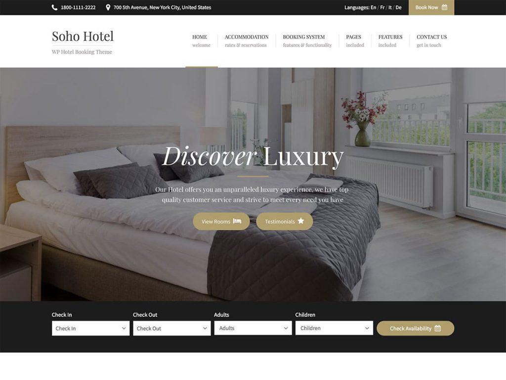 40+ лучших тем для WordPress Hotel - подобранный обзор тем для отелей и сайтов отельного бизнеса