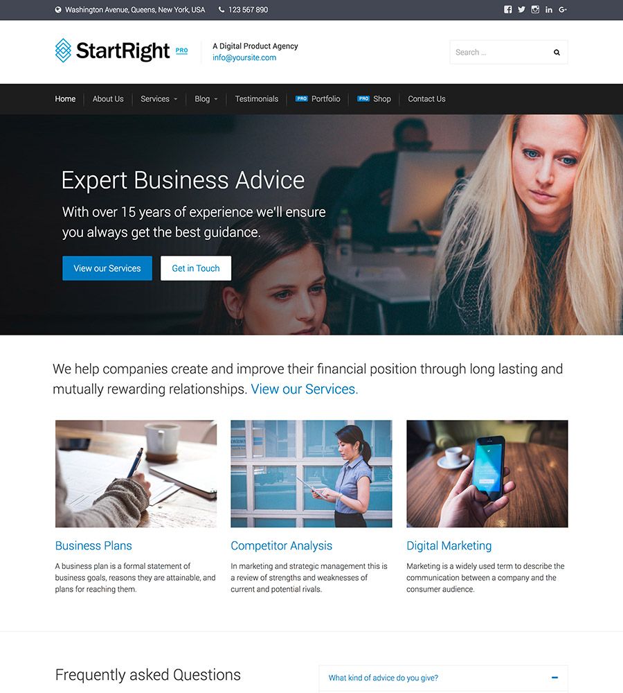 StartRight-про-главный бизнес-тему