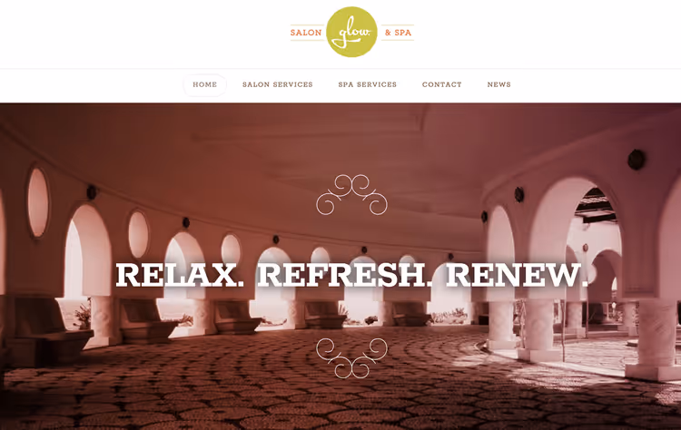 X Theme with starter pack for spa salon and Cornerstone builder