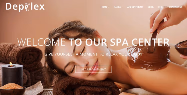 Depilex Salon, multipurpose theme for beauty salon, spa and fitness