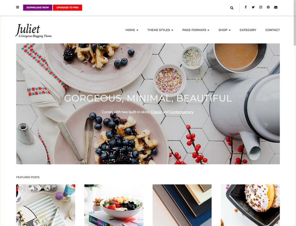 40+ лучших бесплатных тем WordPress для писателей и блогеров