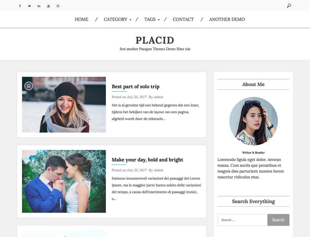 40+ лучших бесплатных тем WordPress для писателей и блогеров