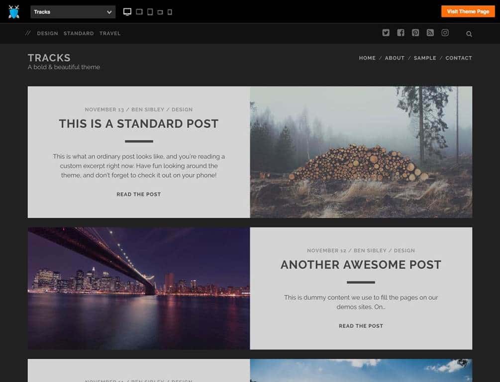 40+ лучших бесплатных тем WordPress для писателей и блогеров