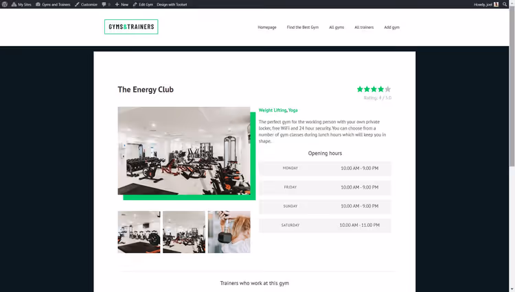 Saving and publishing Toolset template