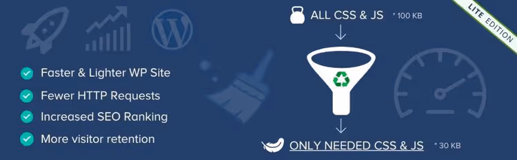 Інтерфейс Asset CleanUp для керування скриптами і стилями WordPress