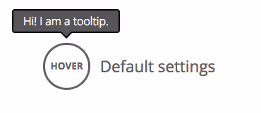 Tooltipster-Plugin-Demonstration mit verschiedenen Styling-Themes