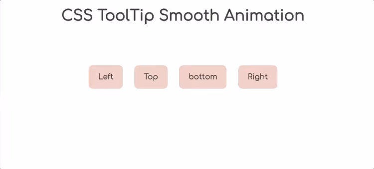 Reiner CSS-Tooltip mit sanfter Einblendanimation