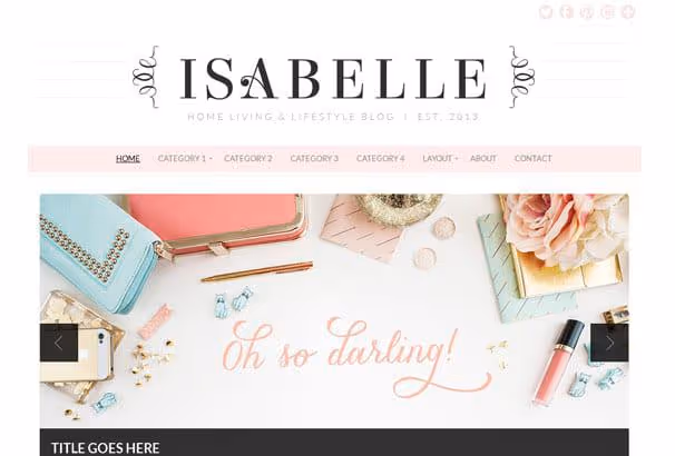 Tospaltet Isabelle-tema med automatisk skyvebilde