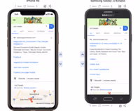 Émulation de SERP mobile MobileMoxie