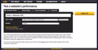 Graphique en cascade de chargement WebPageTest