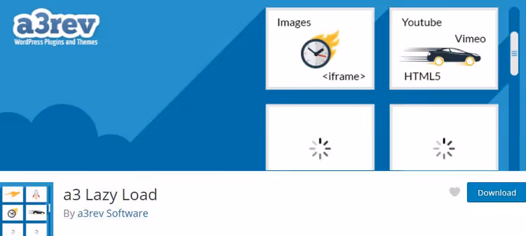 a3 Lazy Load-Plugin für verzögertes Laden von Bildern