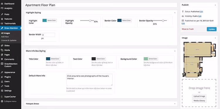 Draw Attention-Plugin zur Erstellung interaktiver Bilder