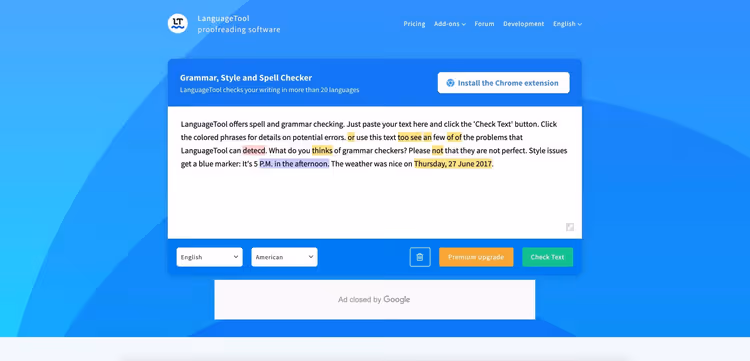 LanguageTool, corrector gramatical de código abierto para decenas de idiomas