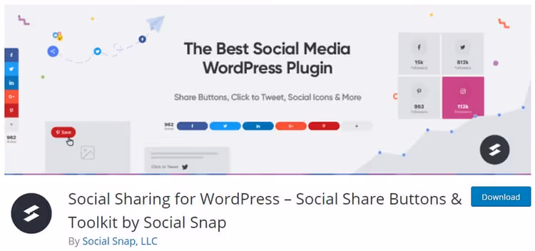 Setting up floating buttons in Social Snap