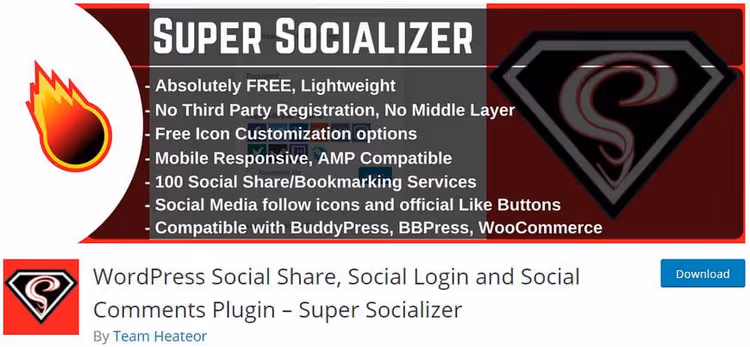 Setting up social login in Super Socializer