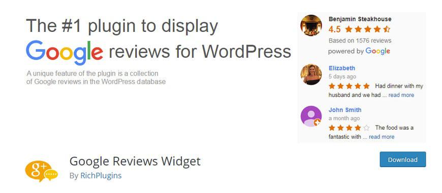 10+ лучших плагинов Google Reviews для WordPress