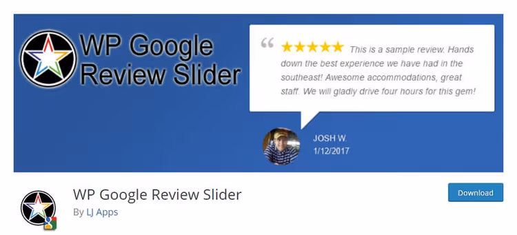 Google-arvostelujen liukusäädin väri- ja päivämäärämuokkauksella WordPressissä