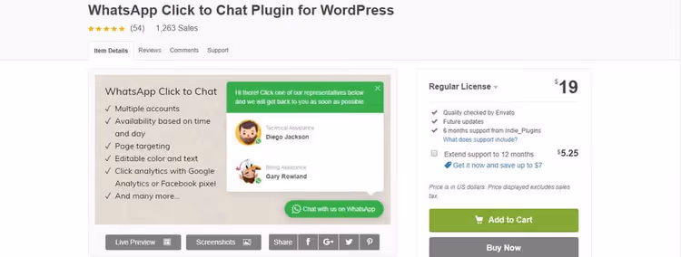WhatsApp Click to Chat: chat-painike WooCommercella ja Google Analyticsilla