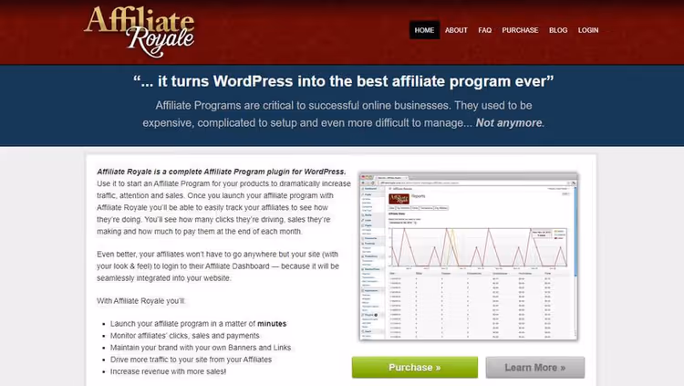 Configurazione del pagamento delle commissioni in Affiliate Royale
