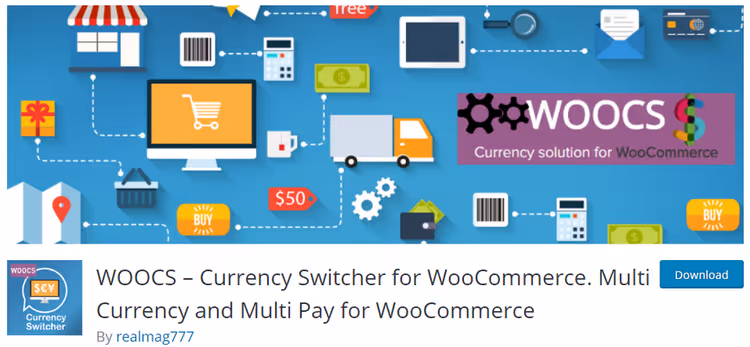Startseite des FOX Currency Switcher Plugins im WordPress-Adminbereich