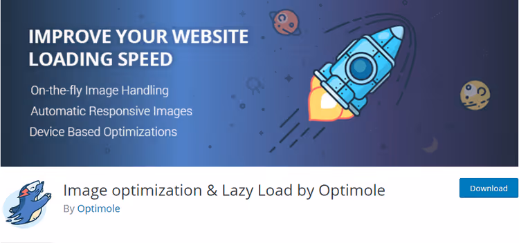 Plugin Optimole para otimização e marcas de água