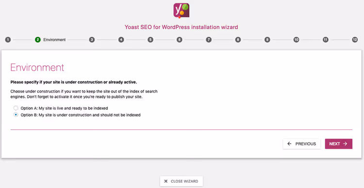 Indexierungseinstellungen für Inhaltstypen in Yoast SEO
