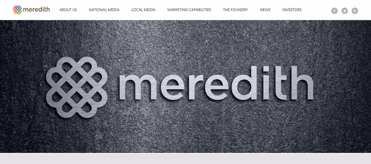 Сайт медіакомпанії Time Inc. на WordPress