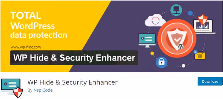 Página de ajustes principales de WP Hide & Security Enhancer