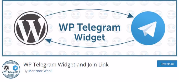 WP Telegram widget for kanalpåmelding