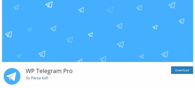 Grensesnitt for premiumversjonen WP Telegram Pro