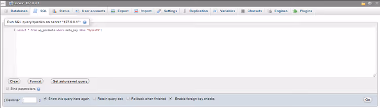 Yoast SEO -metatietueiden etsiminen wp_postmeta-taulusta