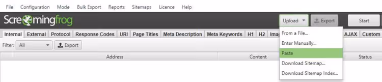 URL-listemodus for massesjekk av videresendinger