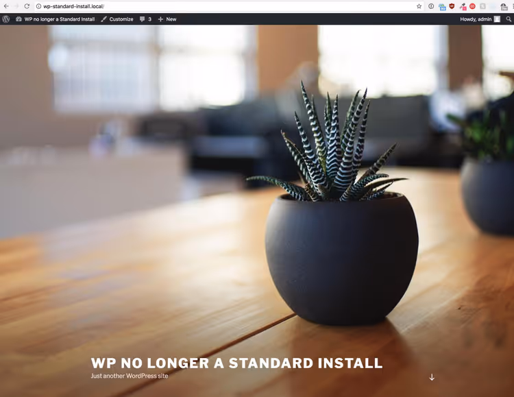 Site successfully working after moving to subdirectory