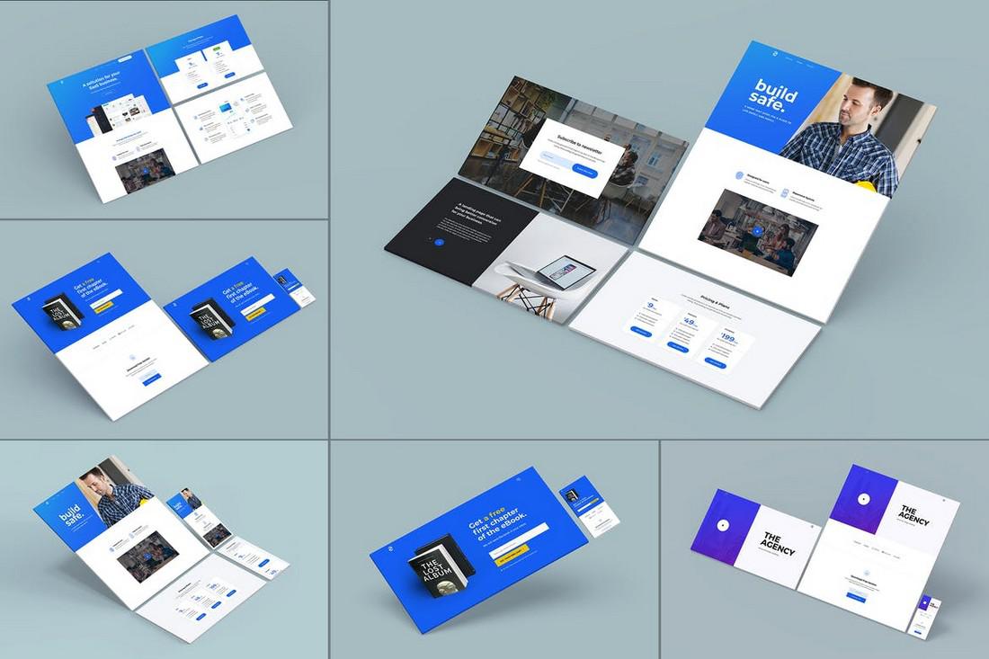 40+ лучших PSD мокапов и инструментов для веб-сайтов 2020