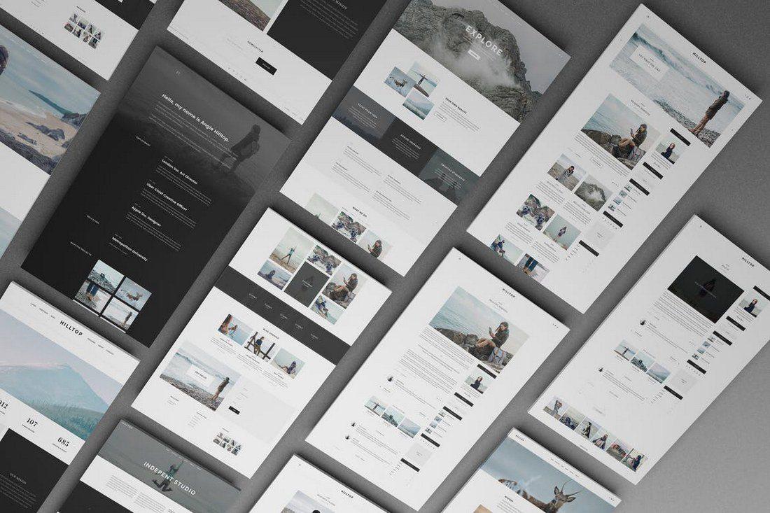 40+ лучших PSD мокапов и инструментов для веб-сайтов 2020