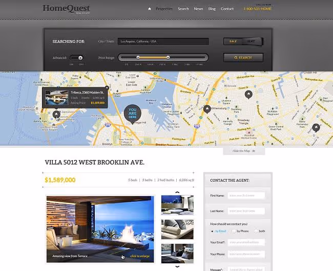 HomeQuest kinnisvarateema kuvatõmmis maakleritele