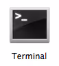 macOS Terminali ikoon hostide redigeerimiseks