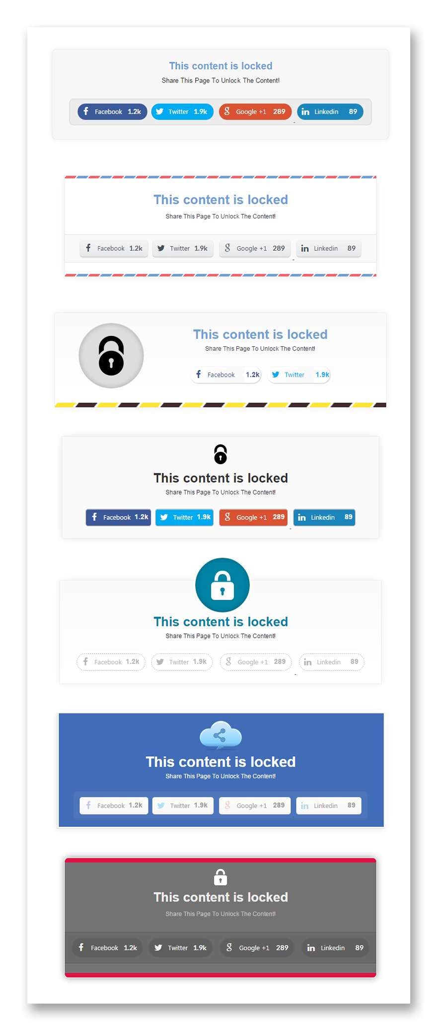 Лучшие плагины блокировки контента (social locker, блок шаринг) для WordPress 2020