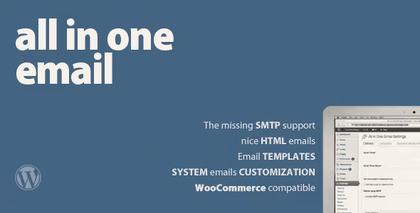 Interfaccia di configurazione template email Advanced Email Delivery