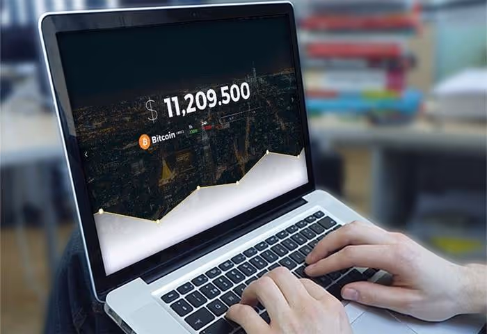 Screenshot del tema Bitcrypt per blog su criptovalute