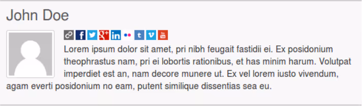 Paramètres d'affichage de l'extension Author Bio Box dans l'administration