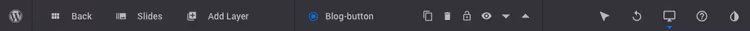 Icon SVG layer in slider editor