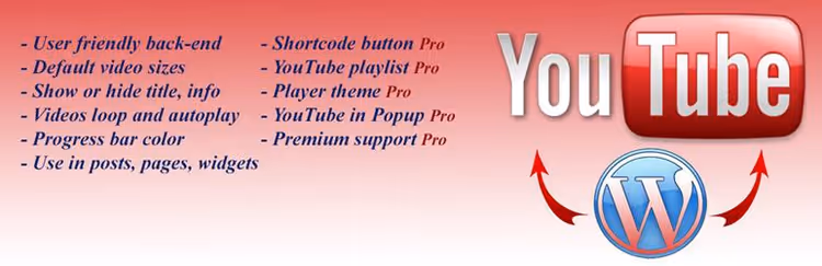 YouTube-videoinfogning via WpDevArt-plugin i WordPress-redigeraren