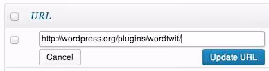 URL-Bearbeitungsdialog für einen defekten Link im Broken Link Checker