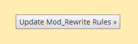 Pulsante Aggiorna regole Mod Rewrite