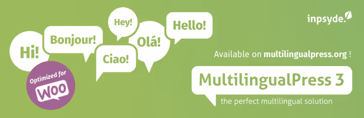 Translation management in MultilingualPress for multisite
