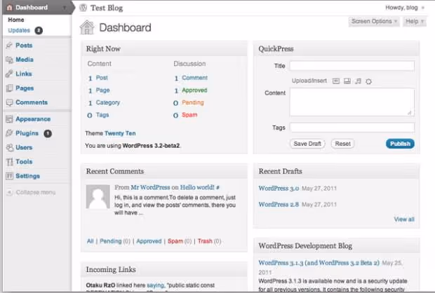 WordPress 3.3 Sonny, administração responsiva para tablets e multimédia arrastar e largar