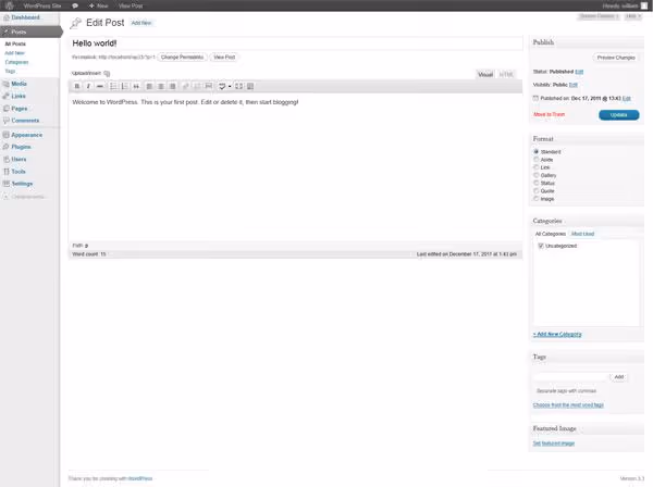WordPress 3.4 Green, personalizador de temas e pré-visualização ao vivo